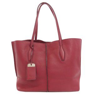 Tod's Design Tote Bag Leather Women's TODS